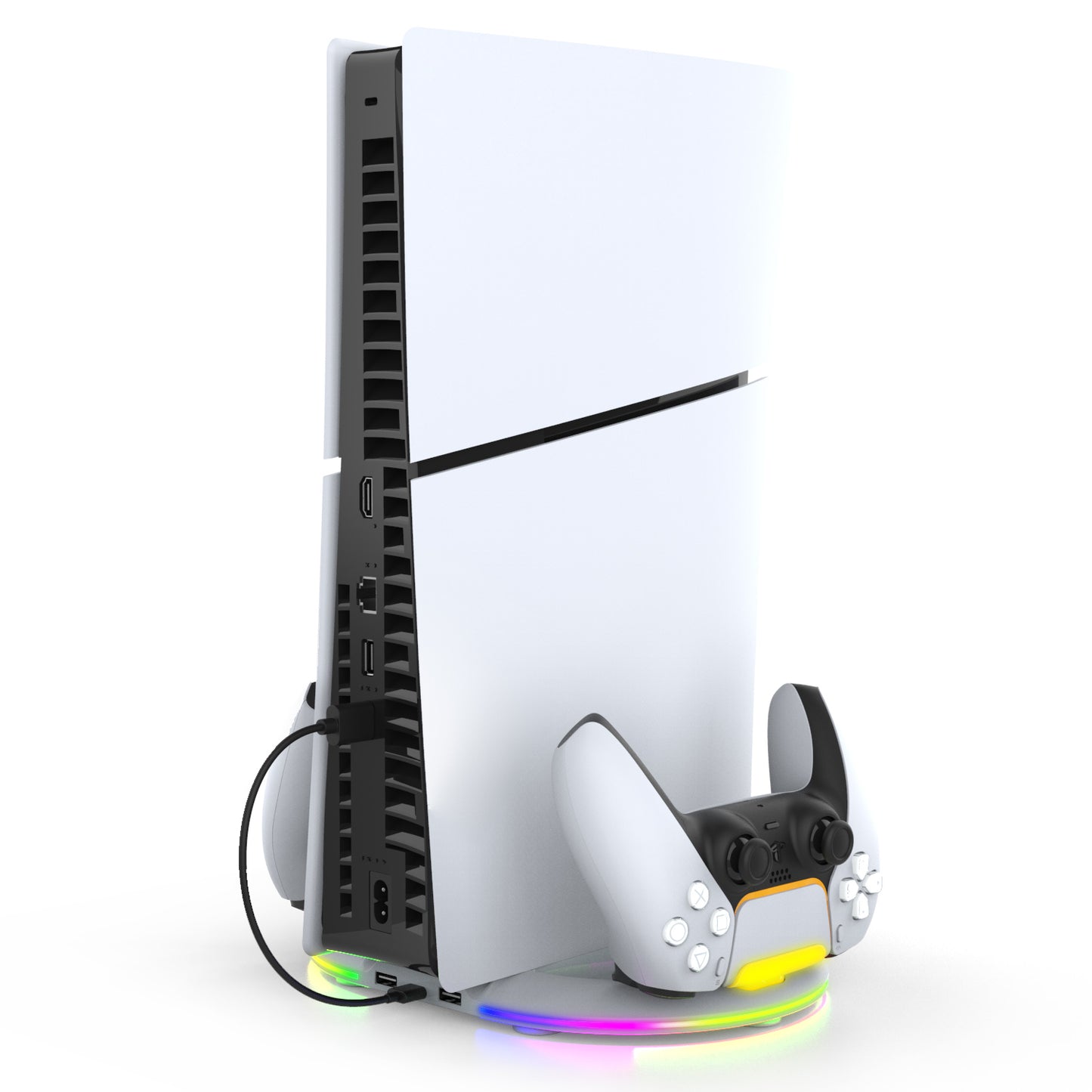 Soporte Stand Vertical Rgb Ipega Pg-p5s045h Para Ps5 Pro o Slim Negro – imagen 4