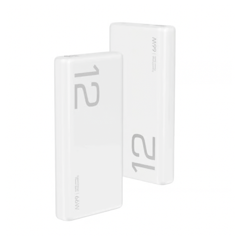 Batería externa Honor 66W vista de los puertos USB-C y USB-A
