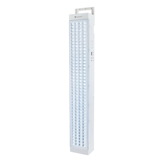 Lampara Emergencia Recargable 160 Led Powerlab Blanco
