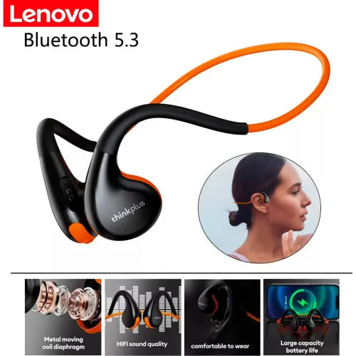 Audífonos Bluetooth Lenovo X7 Conducción Osea Negro – imagen 3