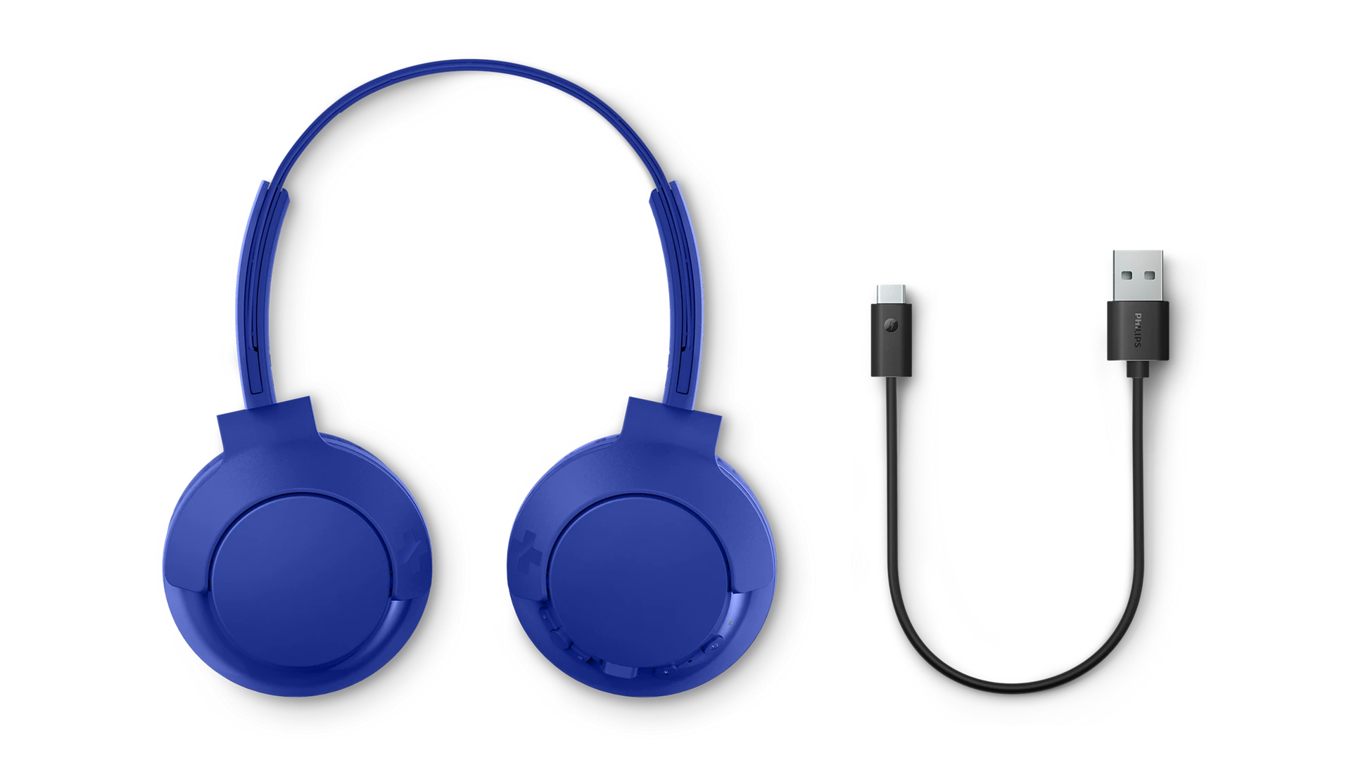 Audífonos On Ear Bluetooth Philips Shb3075 Bass+ 60 Horas Azul – imagen 4