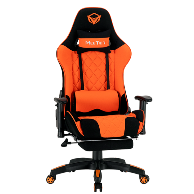 Silla Gamer Meetion CHR25 Naranjo Negro – imagen 4