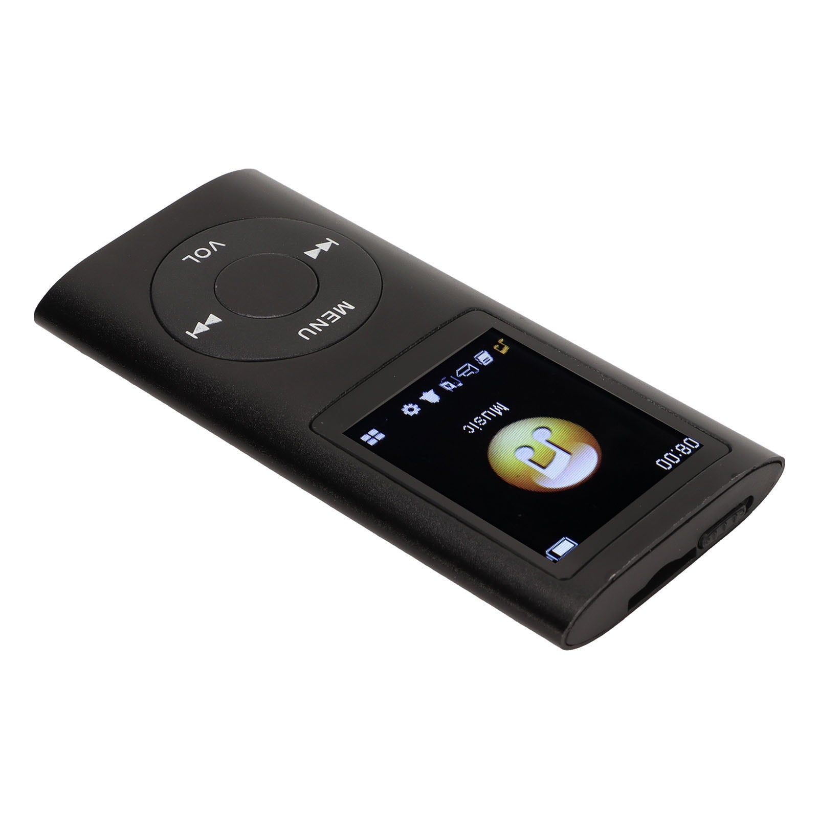 Reproductor Mp4 Bluetooth Pantalla Radio Fm + Audifonos Negro