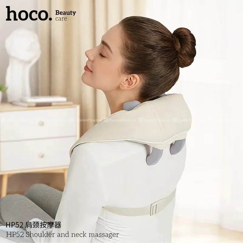 Masajeador Eléctrico de Cuello y Hombros Hoco HP52 con Calor Infrarrojo - vista 3