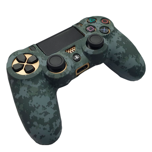 Protector Silicona Control Ps4 Camuflado M6