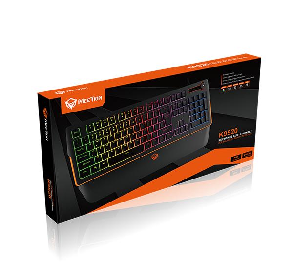 Teclado Gamer Meetion MT-K9520 Rgb Español Negro – imagen 3