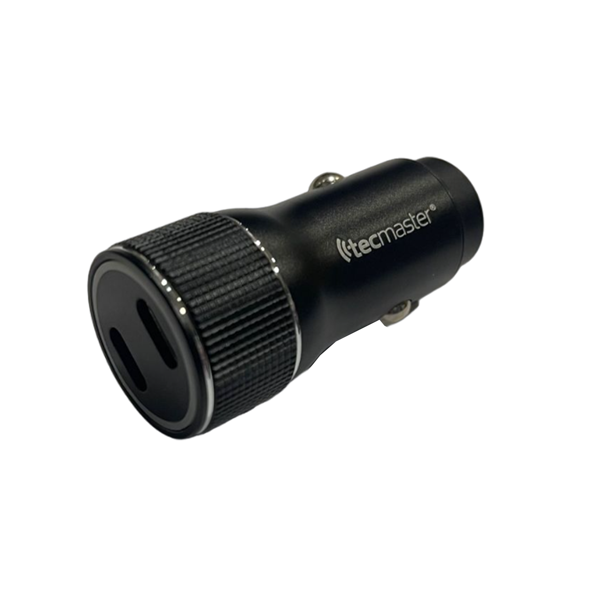 Cargador Auto Dual Usb Tecmaster 40w Quick Charge Negro – imagen 2