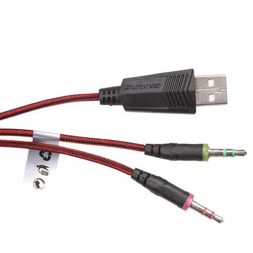 Audifonos Gamer Kotion Each G2100 Con Vibración Rojo – imagen 6