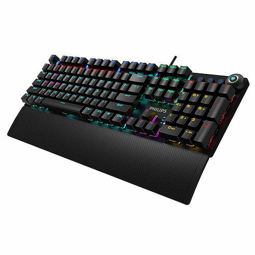 Teclado Gamer Mecánico Philips G605 Rainbow Negro – imagen 4
