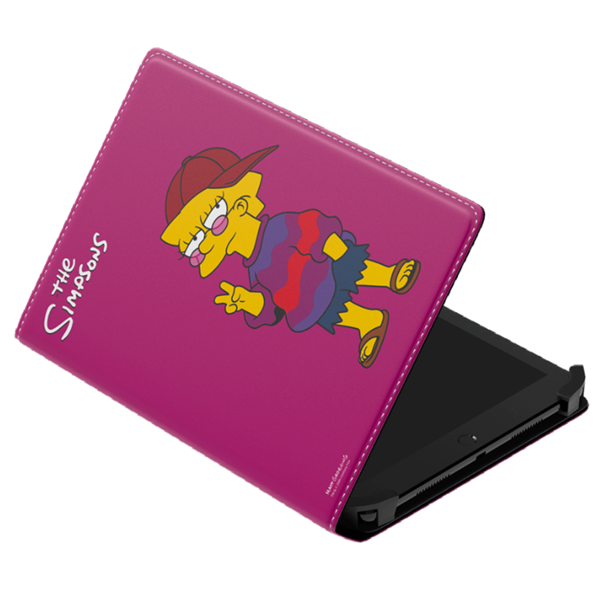 Carcasa Flip Cover The Simpsons Universal Para Tablet 7 / 8 Pulgadas Lisa 2