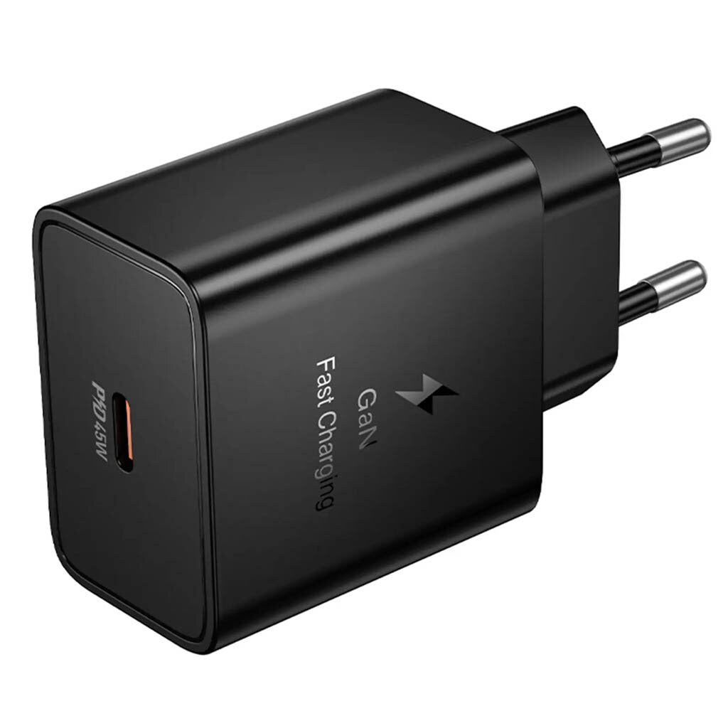 Cargador Carga Rapida Hoco N77 Usb C 45w Negro – imagen 3
