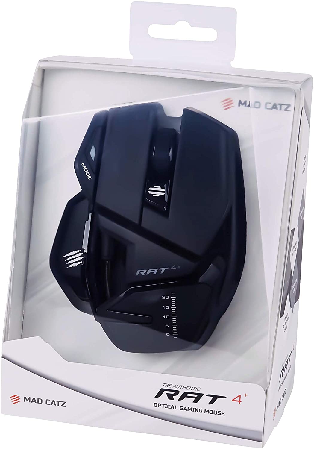 Mouse Gamer Mad Catz Rat 4+ 7200 Dpi Negro – imagen 2