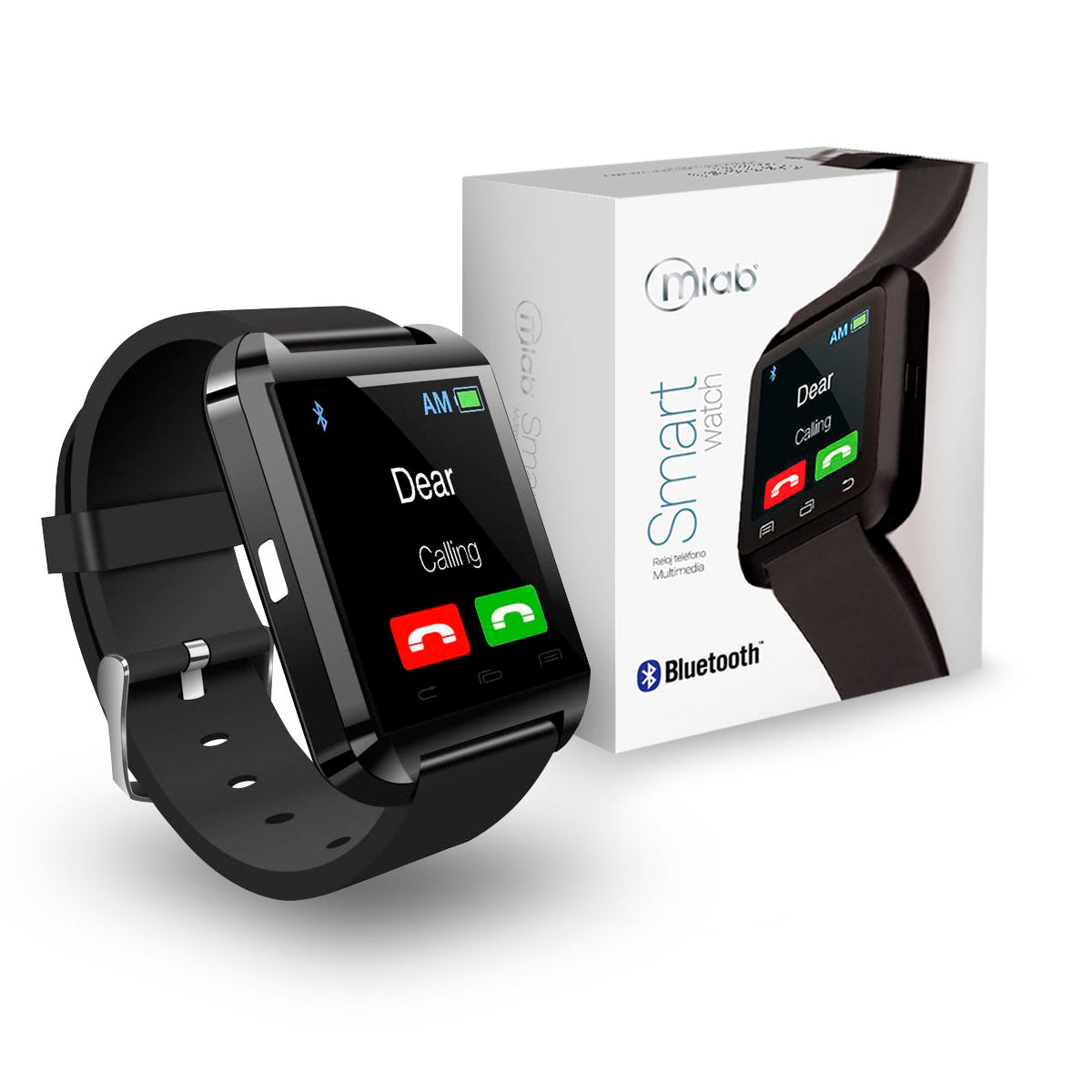 Smartwatch Microlab Bluetooth 1.5 Negro – imagen 2