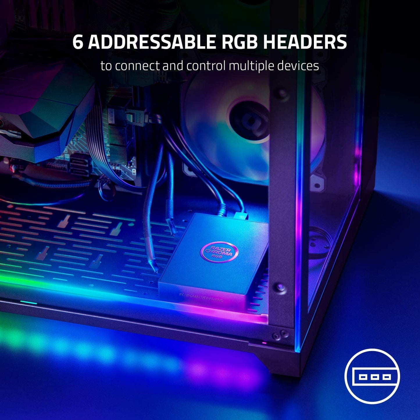 Controlador Razer Chroma Addressable Rgb Compact Argb Ws2812b – imagen 2