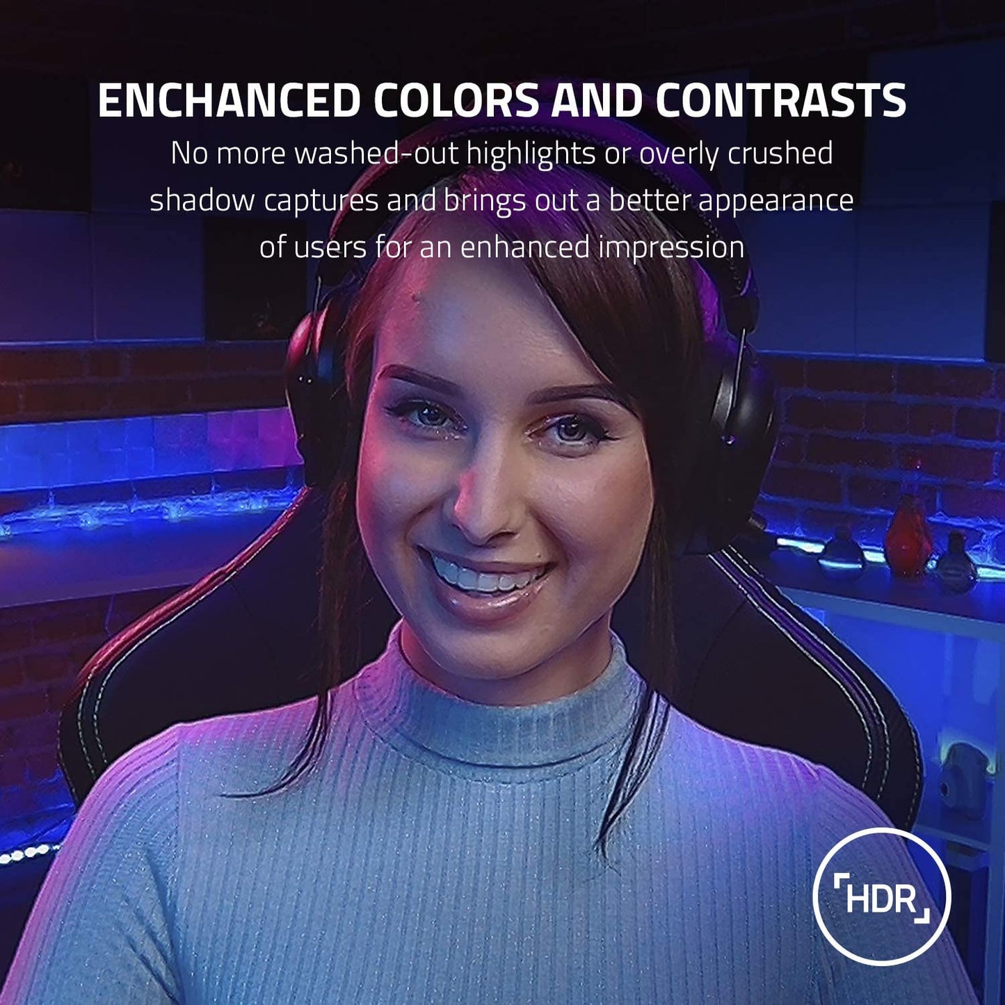 Camara Webcam Razer Kiyo Pro Usb 3.0 Full hd 60fps Fov Hdr – imagen 2