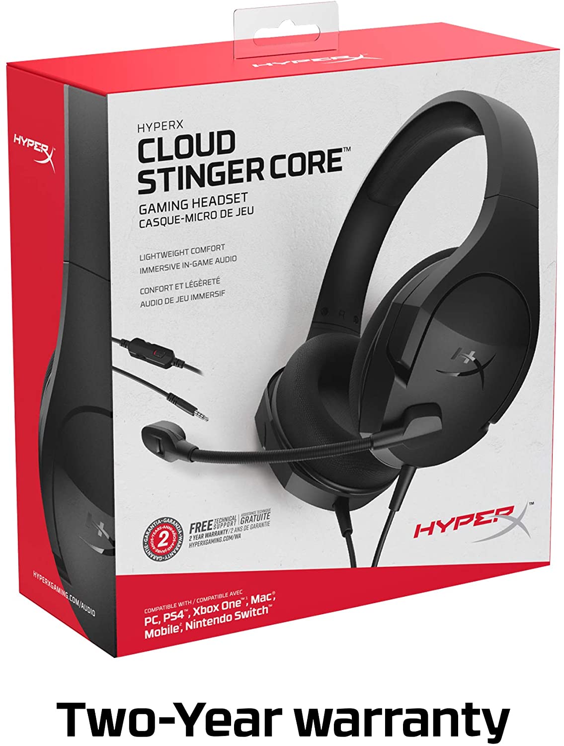 Audífonos Gamer Hyperx Cloud Stinger Core Pc Ps4 Xbox Switch – imagen 2