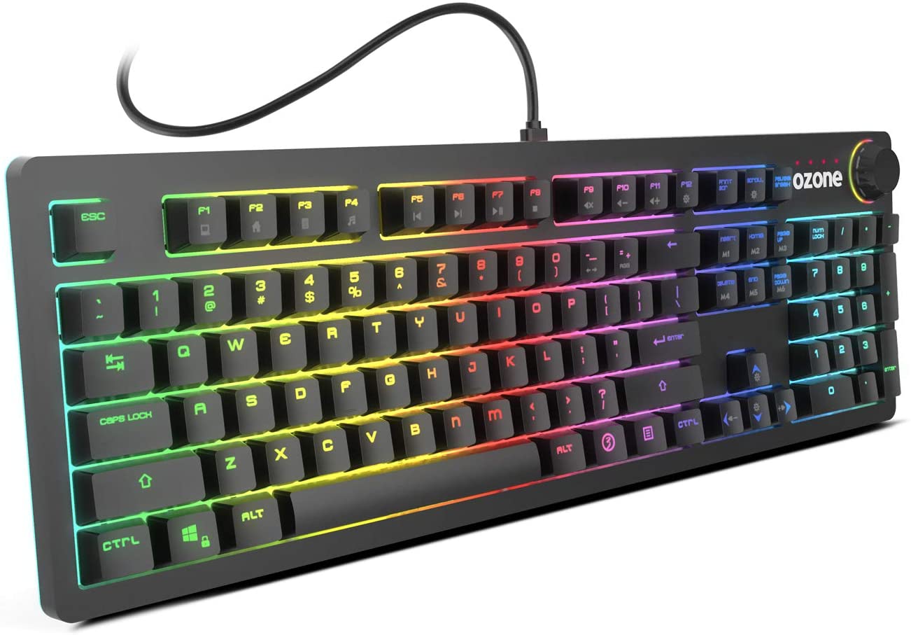 Teclado Gamer Mecánico Ozone Strikeback Rgb Negro – imagen 2