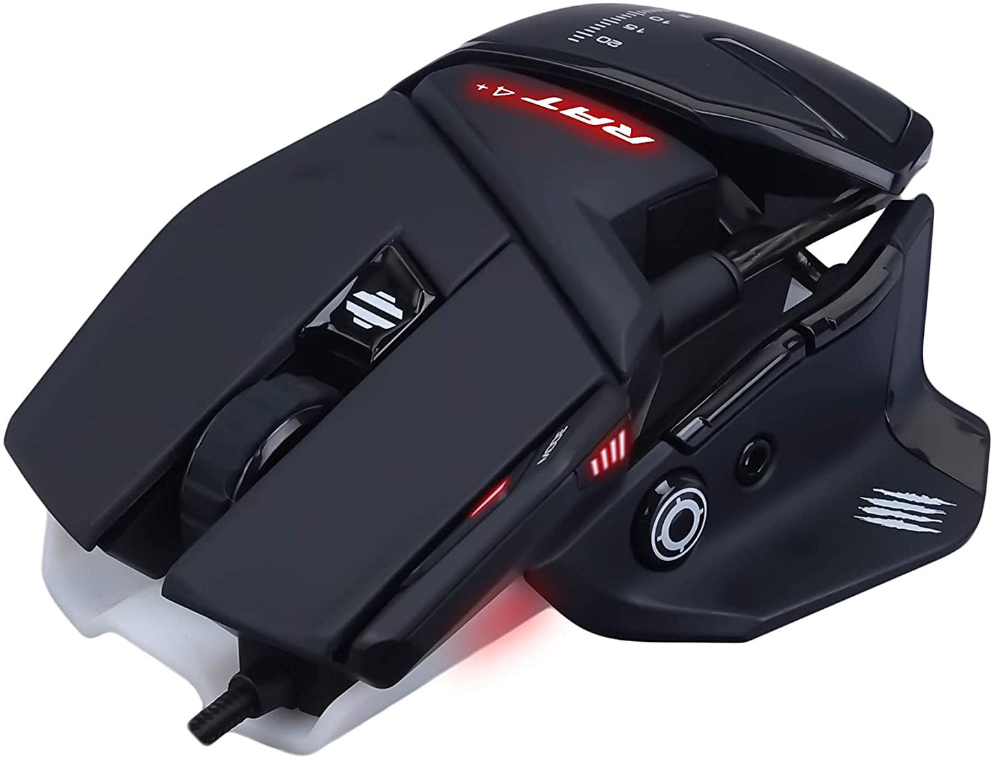 Mouse Gamer Mad Catz Rat 4+ 7200 Dpi Negro – imagen 4