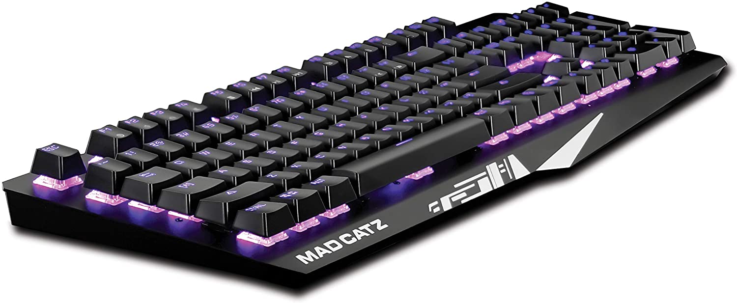 Teclado Gamer Mecanico Mad Catz Striker 4 Rgb Negro – imagen 2