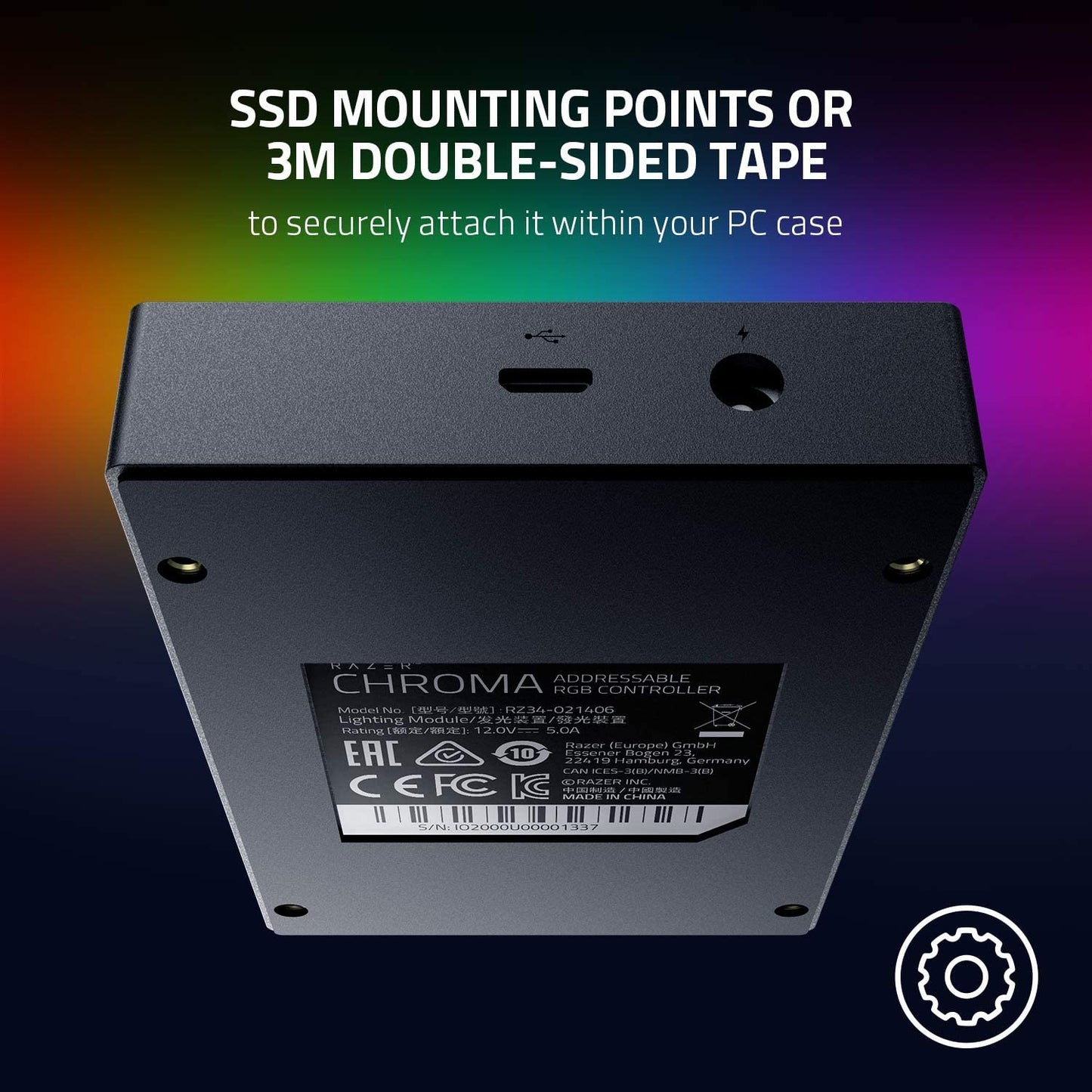 Controlador Razer Chroma Addressable Rgb Compact Argb Ws2812b – imagen 5