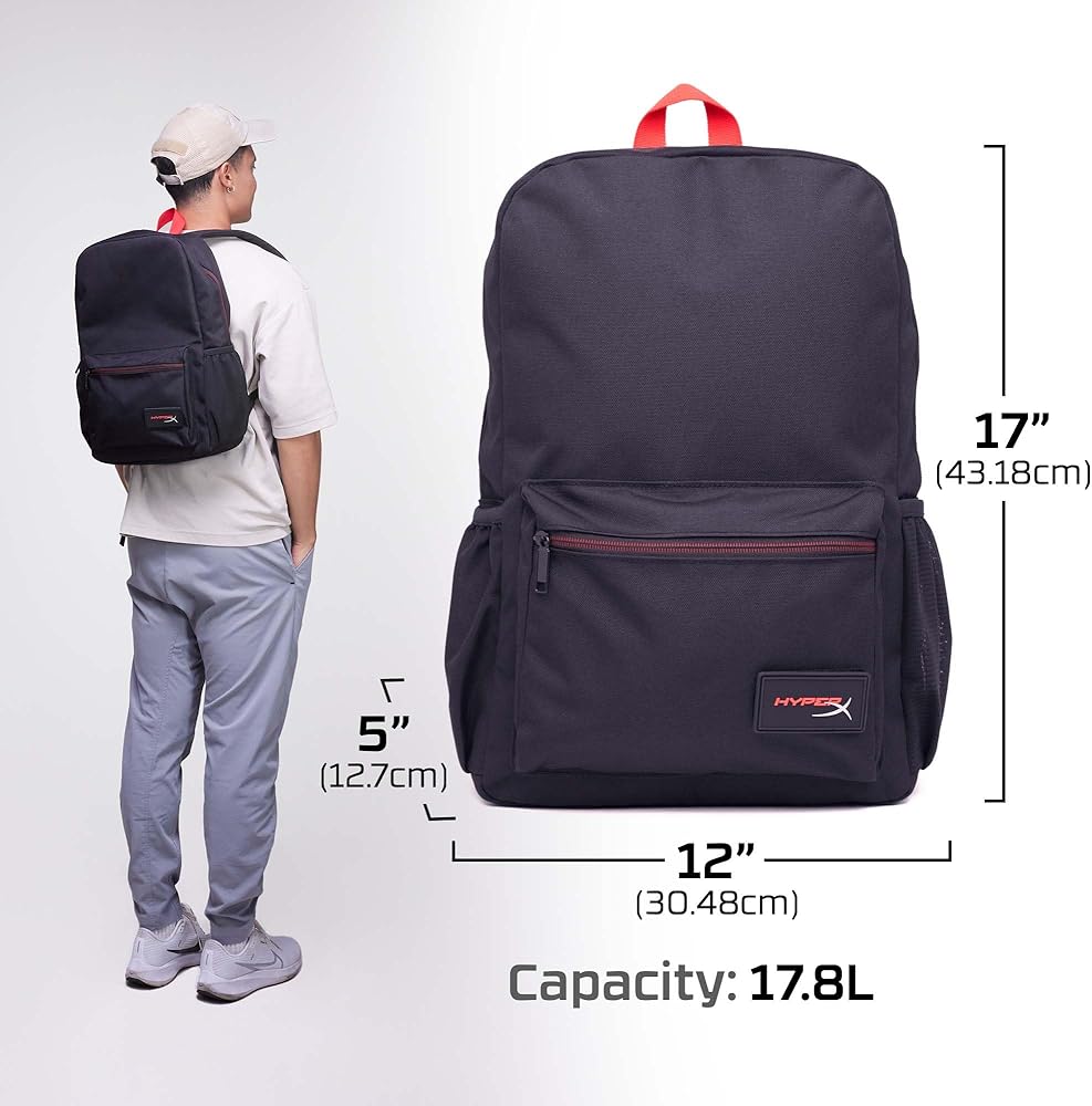 Mochila Gamer Hyperx Delta Color Negro – imagen 2