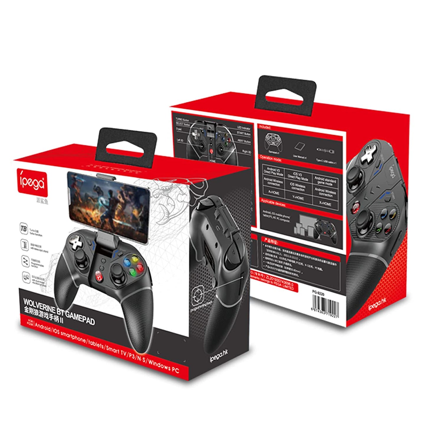 Control Joystick Bluetooth Ipega Pg-9220 Nintendo Switch Android iOS PC PS3 – imagen 4
