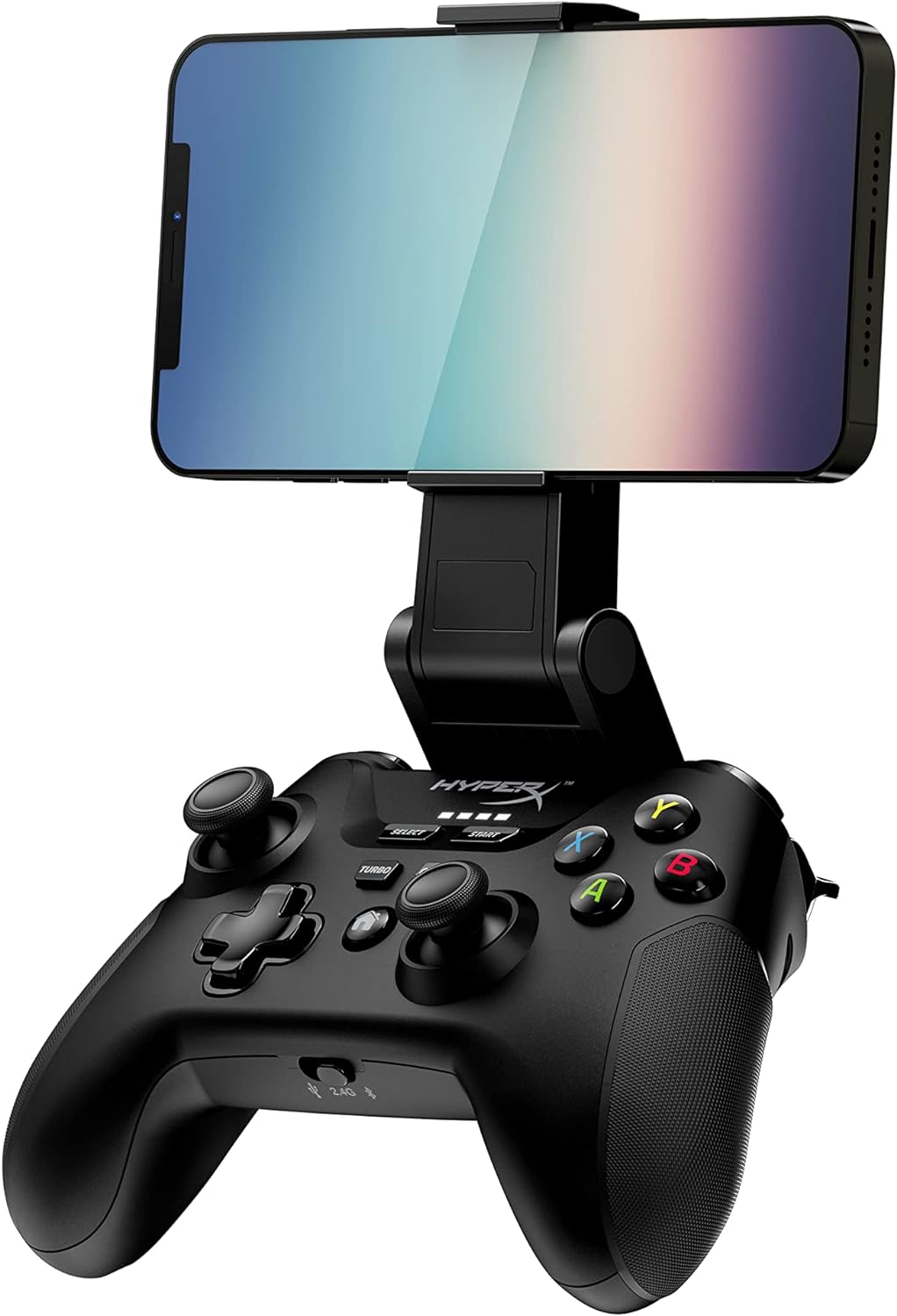 Control Mando Inalambrico Bluetooh HyperX Clutch Pc Android Negro – imagen 3