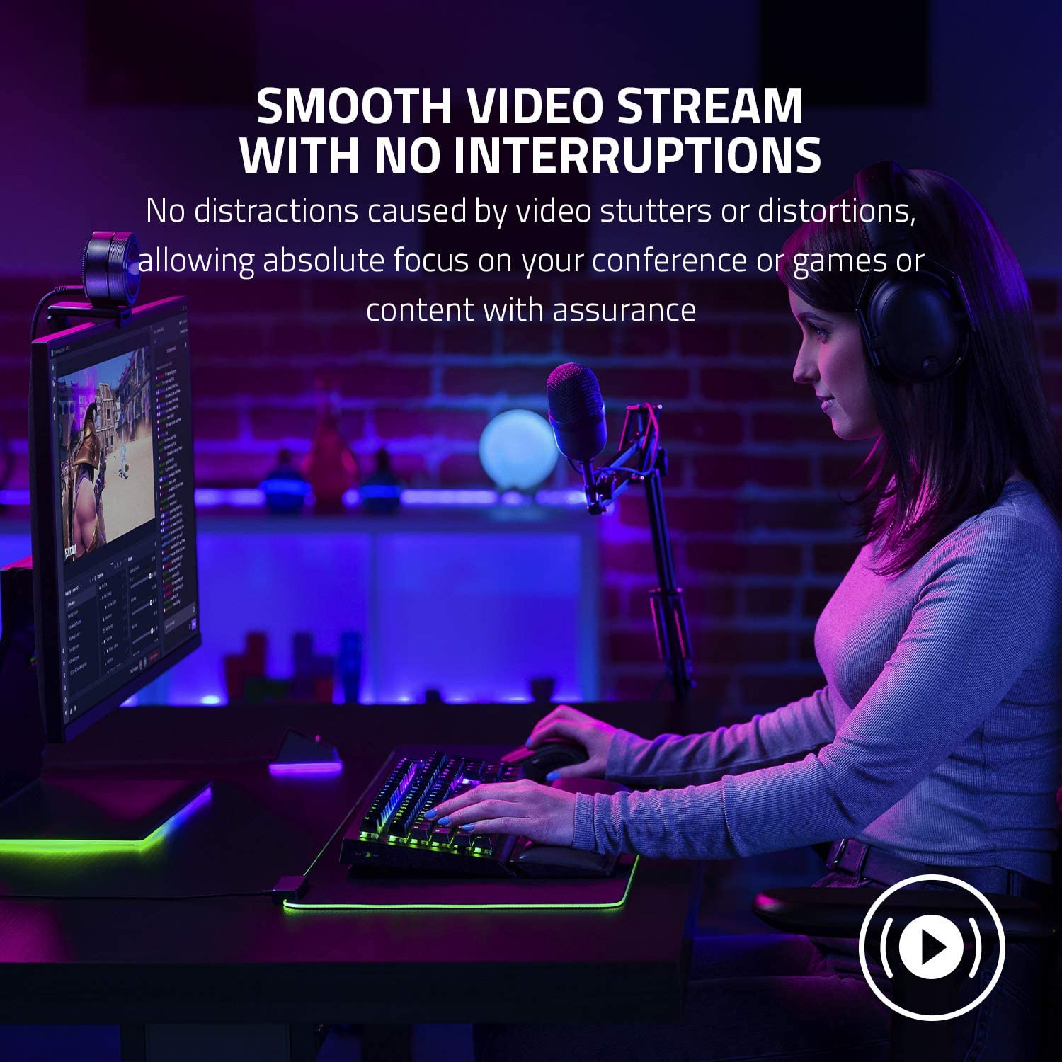Camara Webcam Razer Kiyo Pro Usb 3.0 Full hd 60fps Fov Hdr – imagen 5