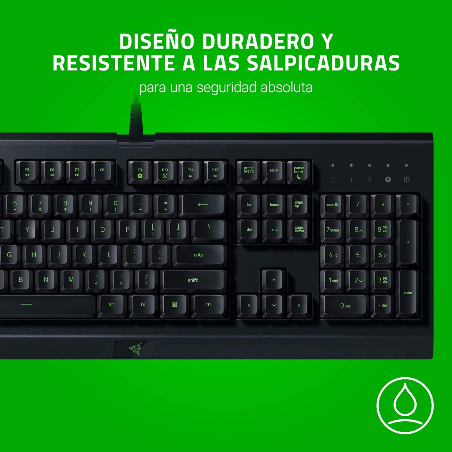 Teclado Gamer Razer Cynosa Lite Español Rgb Negro – imagen 2