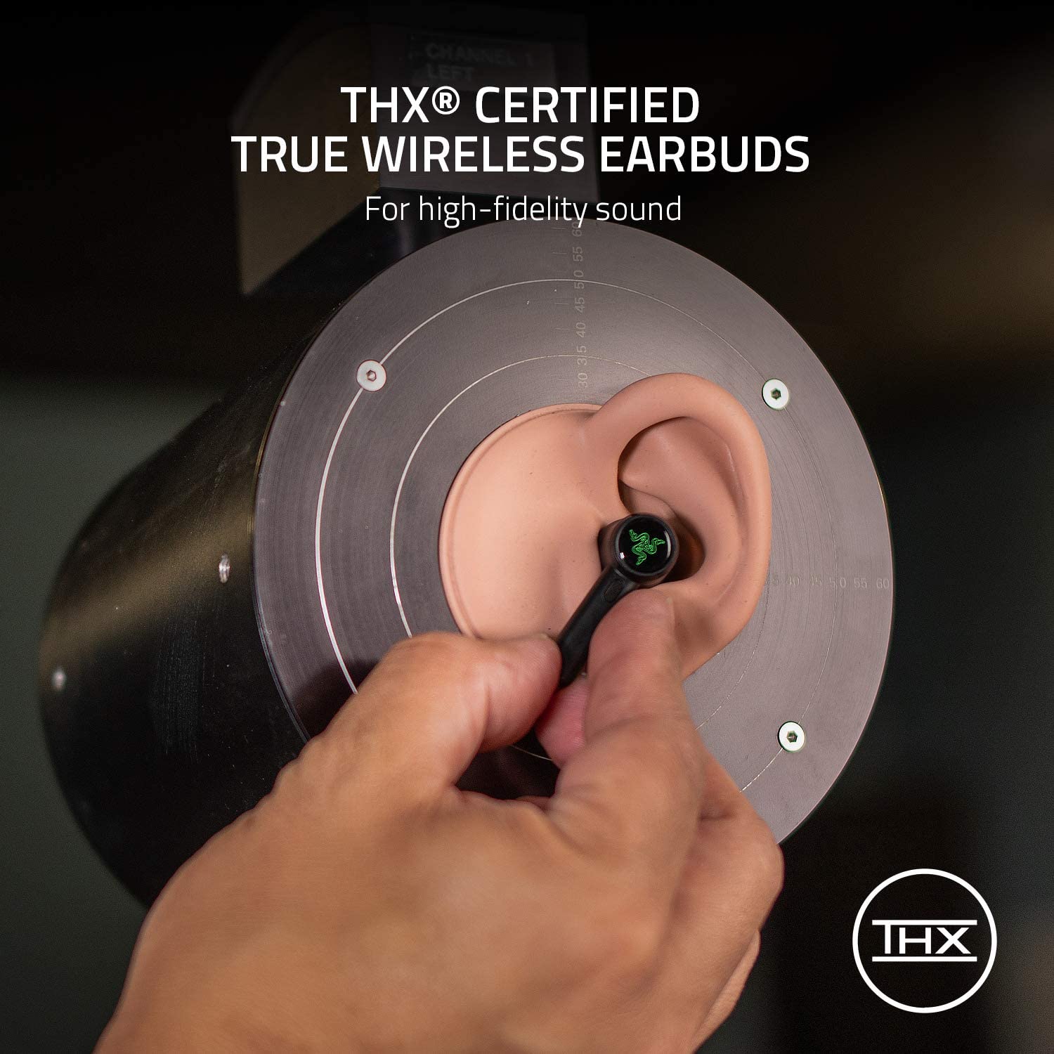 Audífonos Bluetooth Razer Hammerhead True Wireless Pro Anc Thx Negro – imagen 5