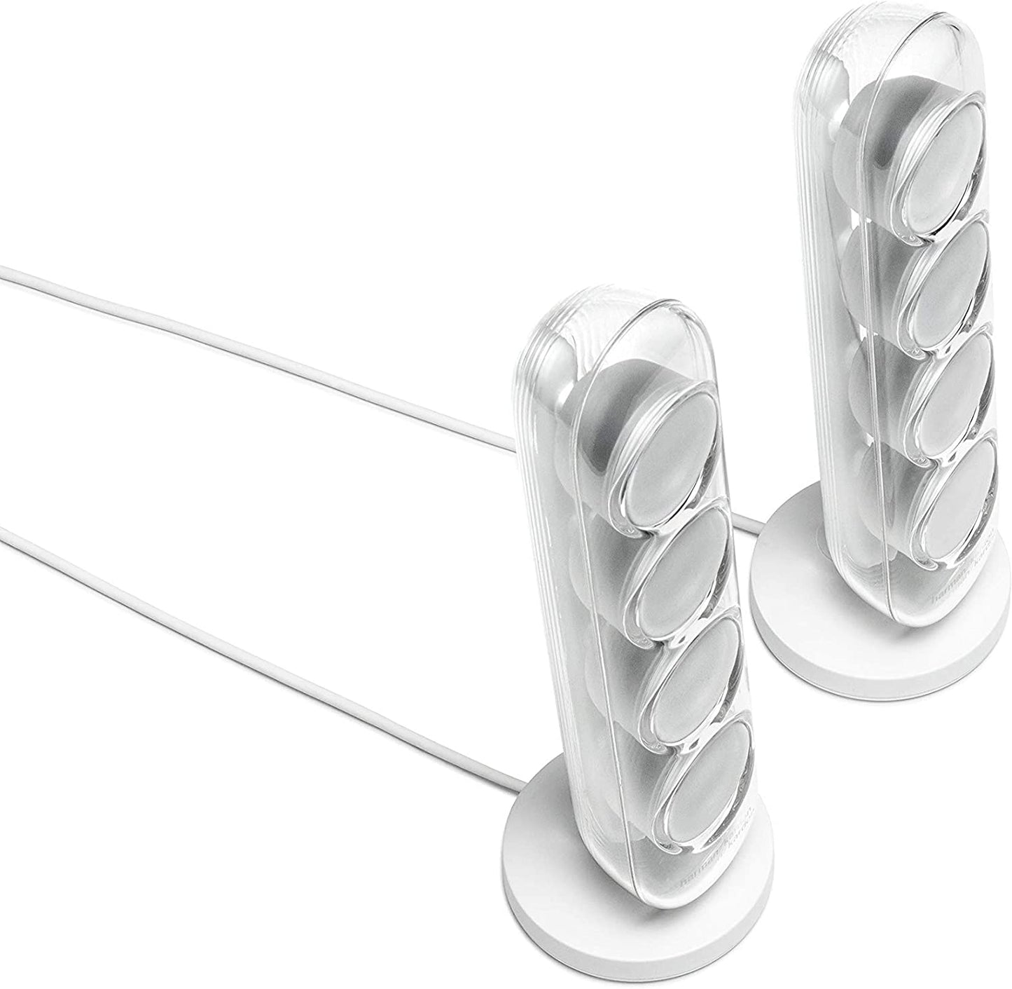 Parlantes Harman Kardon HK SoundSticks 4 -2.1 Sistema de altavoces Bluetooth Blanco – imagen 4