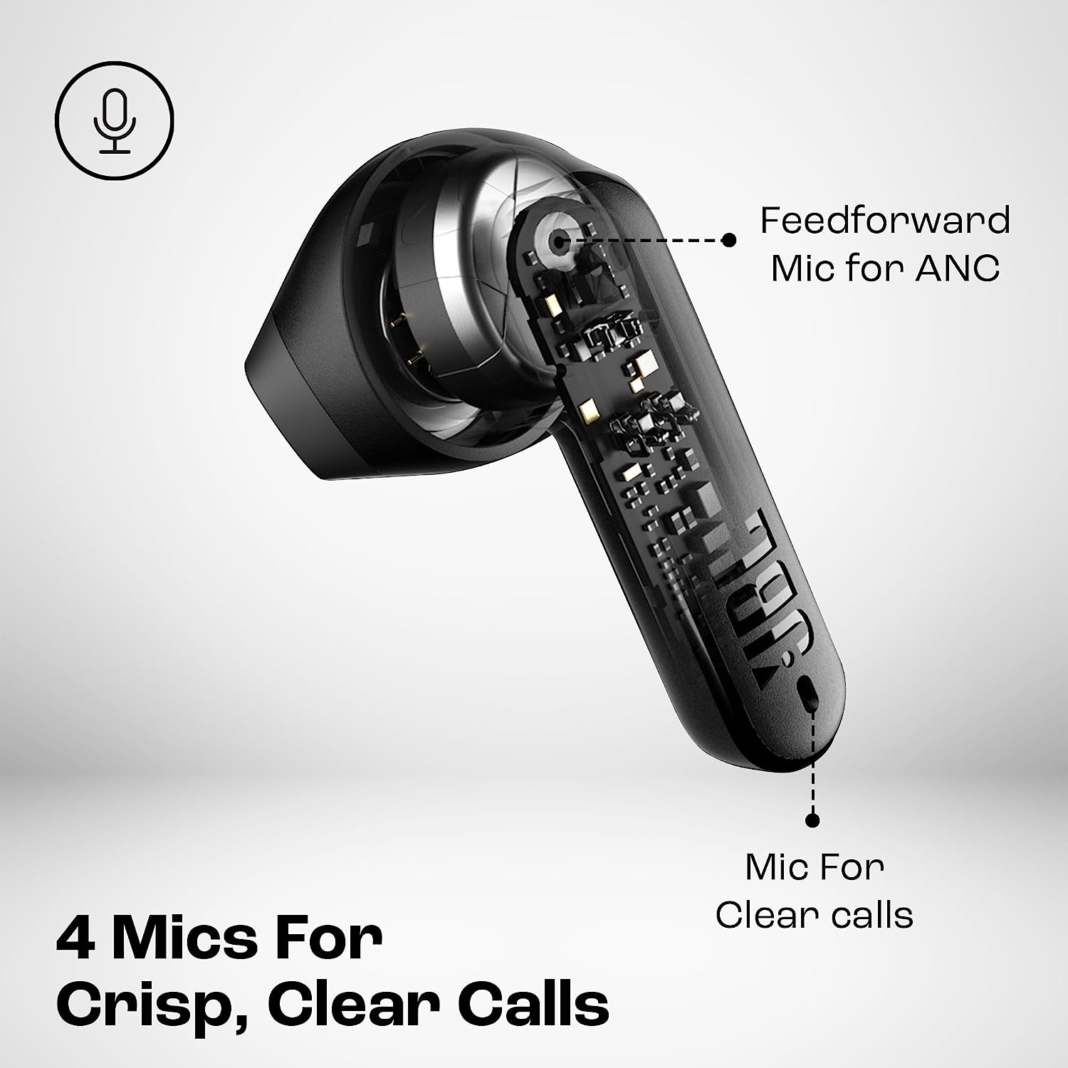 Audífonos Bluetooth Jbl Tune Flex Tws Negro – imagen 2