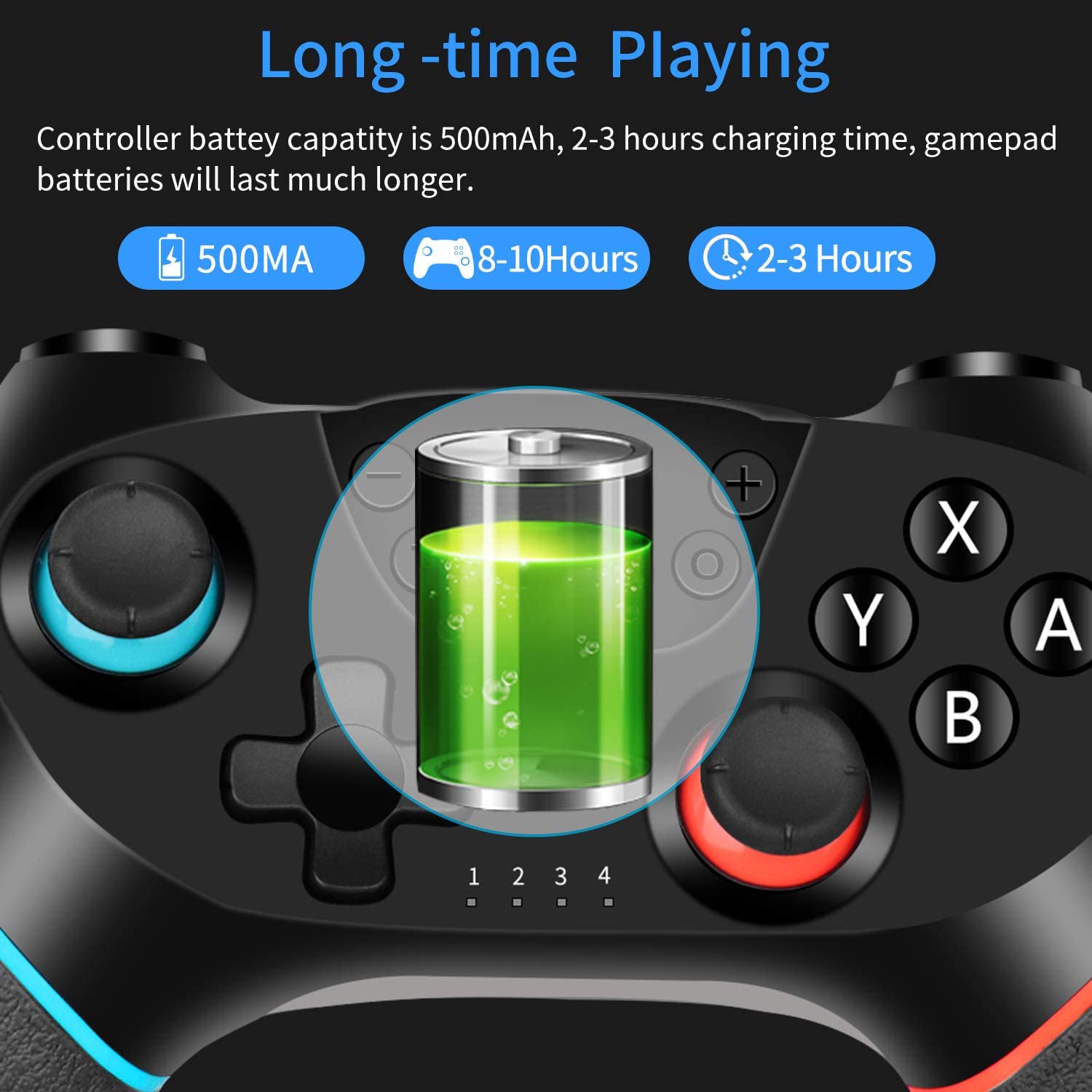 Control Mando Gamepad Nintendo Switch Inalámbrico Bluetooth – imagen 3