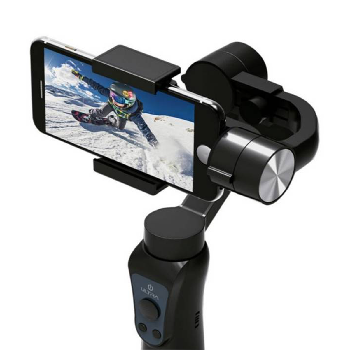 Estabilizador Ultra 7200n Para Gopro Y Celular 6 Pulgadas Negro