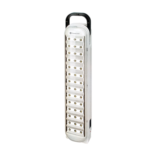 Lampara Emergencia Recargable 42 Led Powerlab Blanco