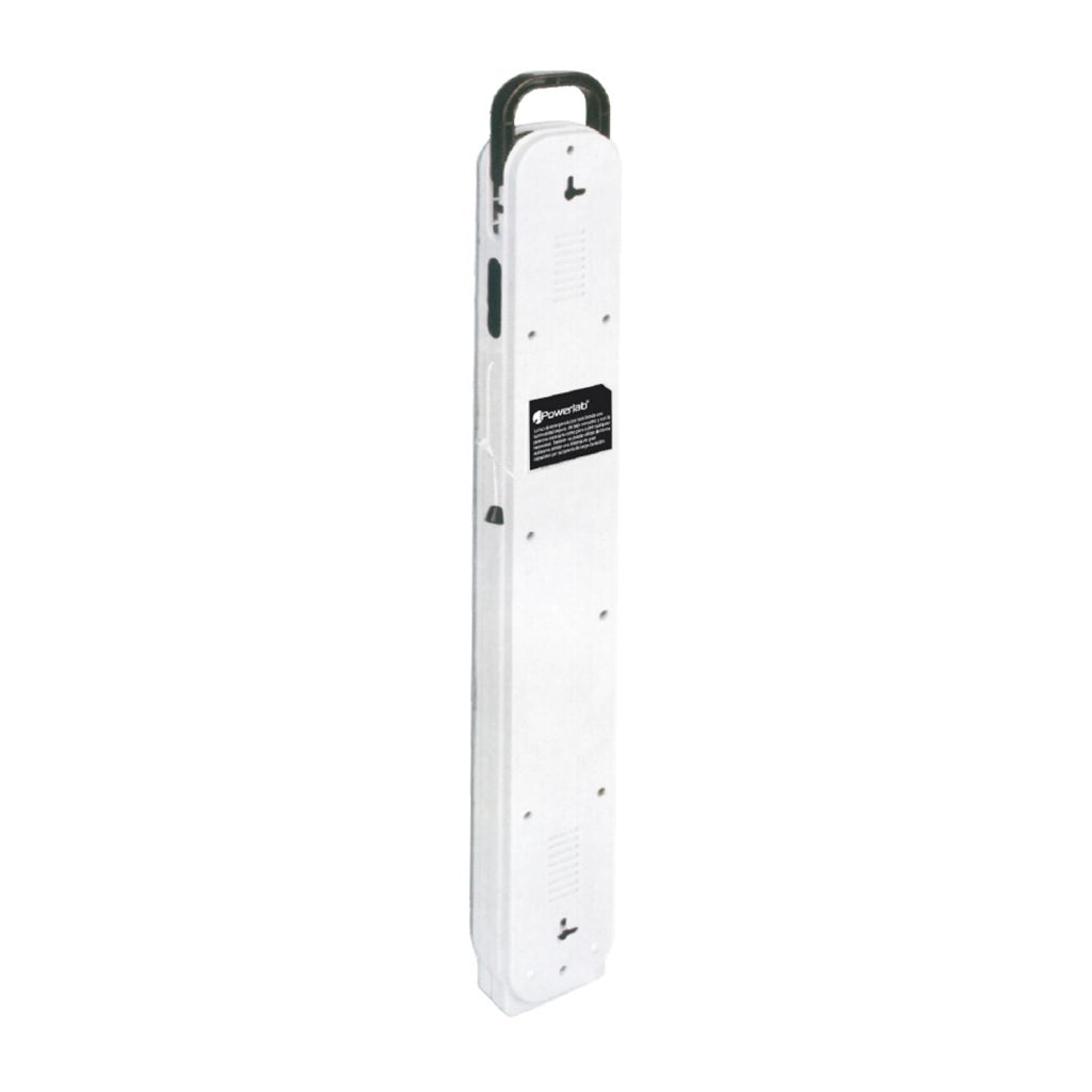 Lampara Emergencia Recargable 63 Led Powerlab Blanco – imagen 2