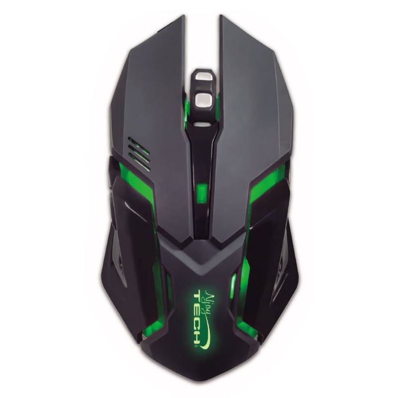 Kit Combo Gamer Teclado + Mouse 6bot Backlight Njoytech Negro – imagen 2