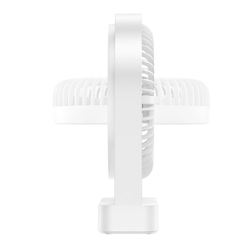 Ventilador Mini Escritorio Recargable Hoco Hx65 Blanco – imagen 2