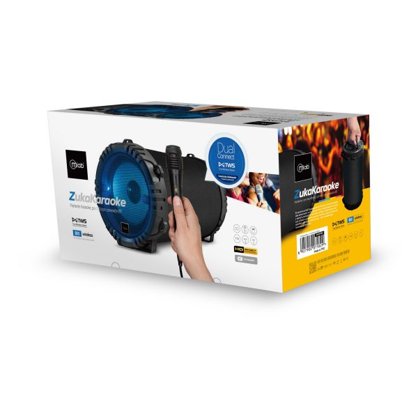 Parlante Bluetooth Karaoke Microlab Zukakaraoke 7582 Negro – imagen 2