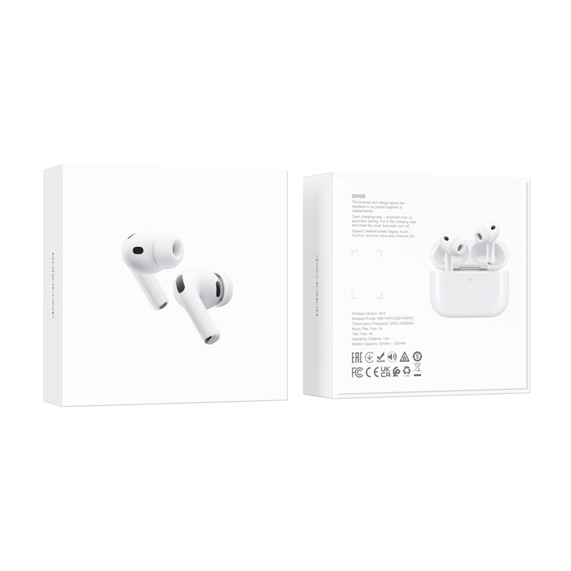 Audífonos In Ear Bluetooth Borofone Bw98 Blanco – imagen 2