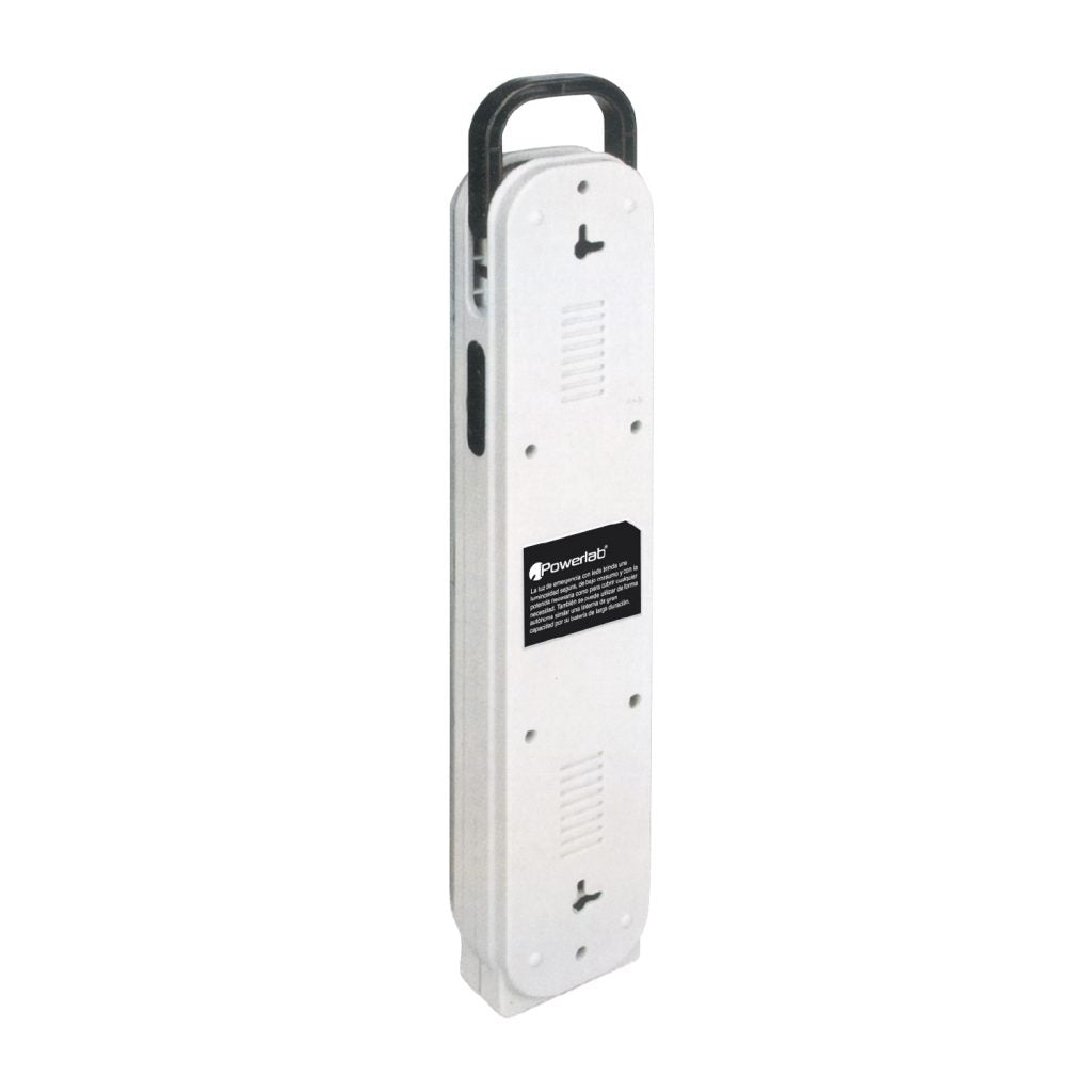 Lampara Emergencia Recargable 42 Led Powerlab Blanco – imagen 3