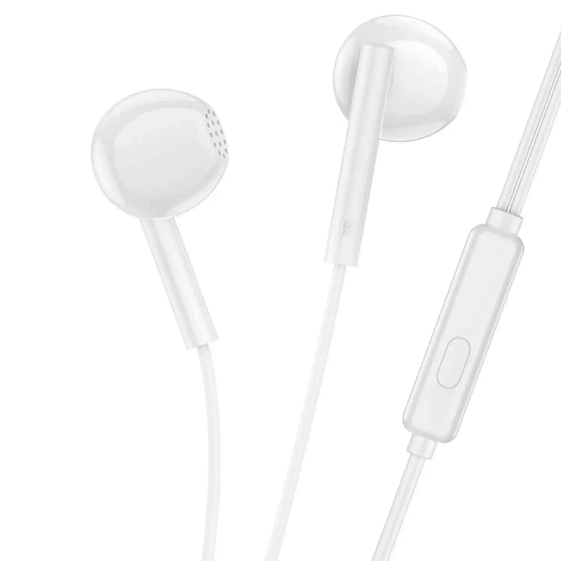 Audífonos In Ear Borofone Bm76 3.5mm Ocean Blanco – imagen 3
