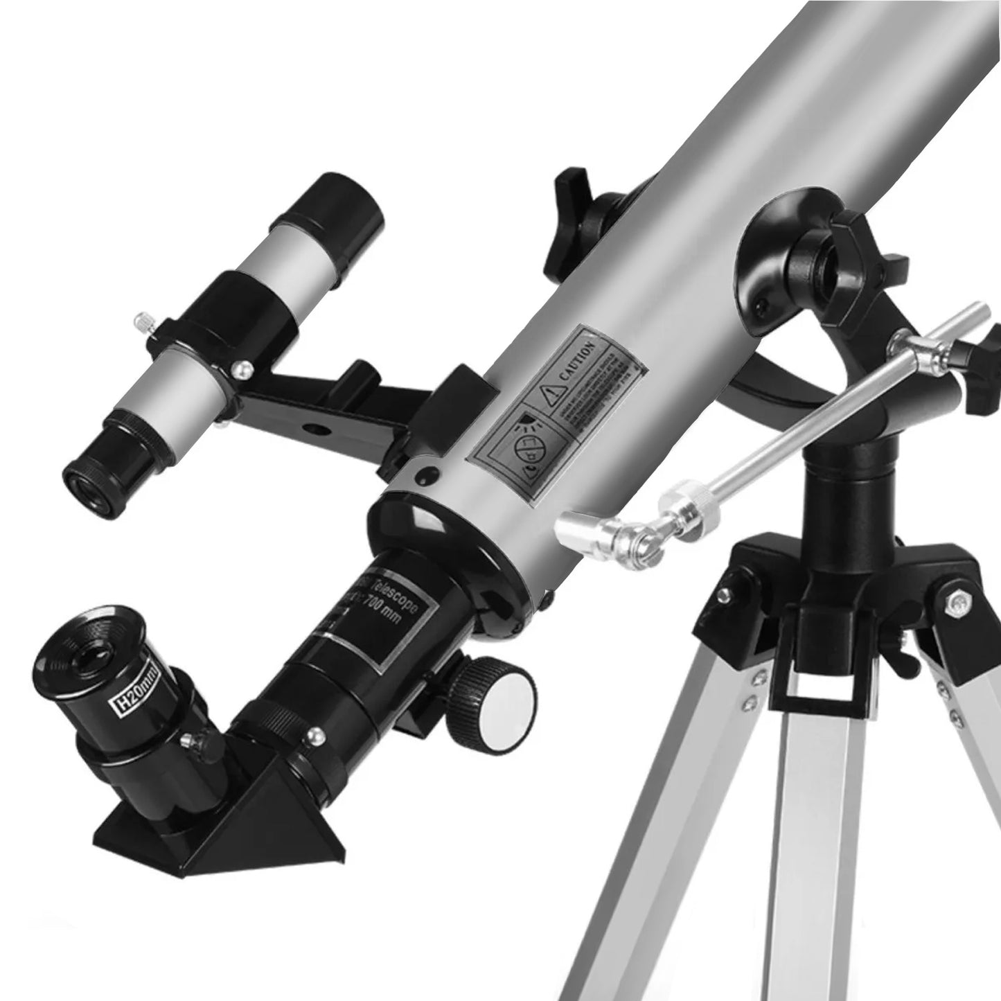 Telescopio Microlab Portable 60×700 Modelo 7710 Gris – imagen 2