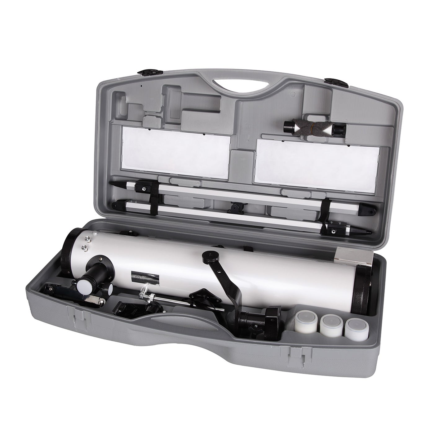 Telescopio Microlab Portable 76×700 Modelo 7711 Gris – imagen 2
