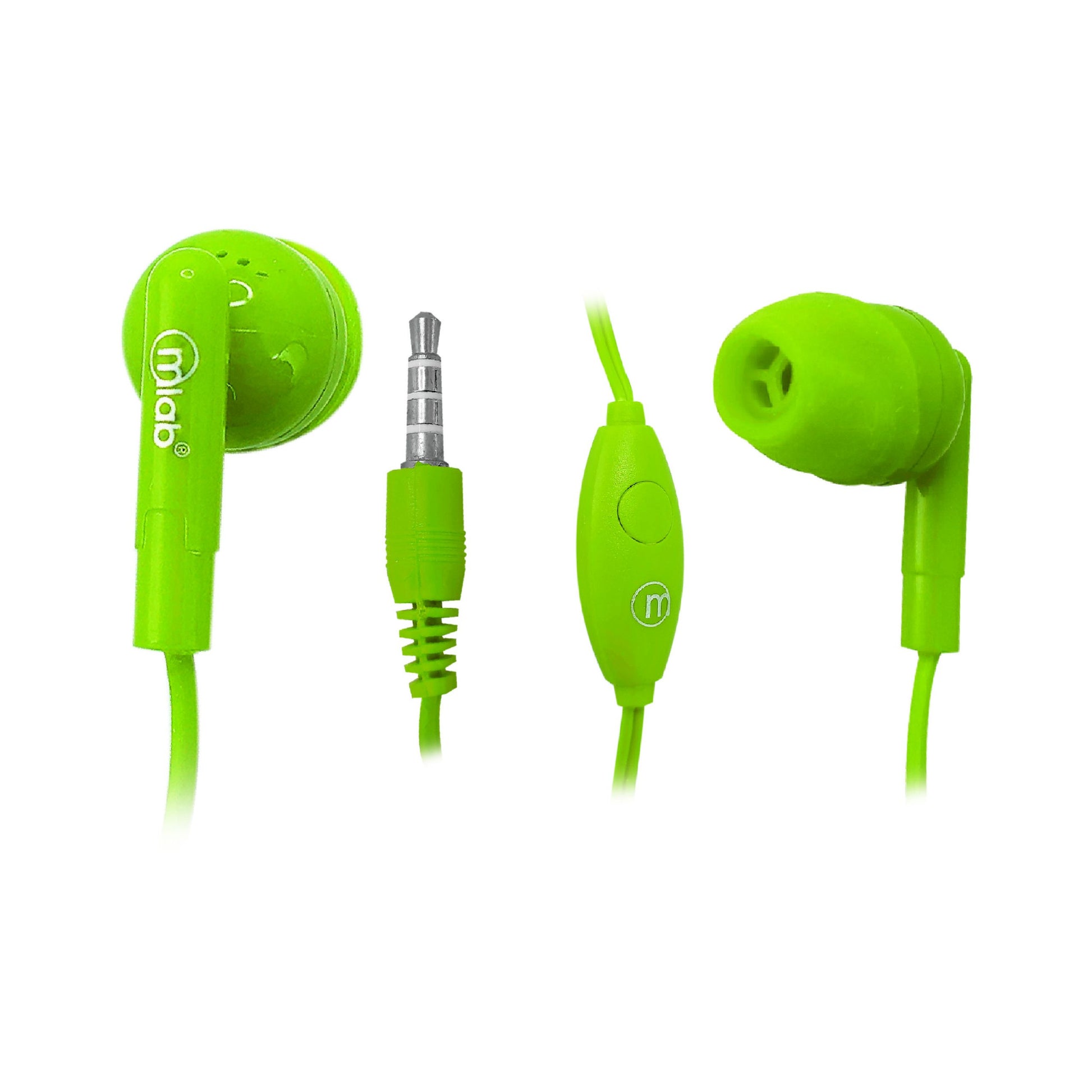 Audifonos In Ear Twins Microlab Gummy Verde
