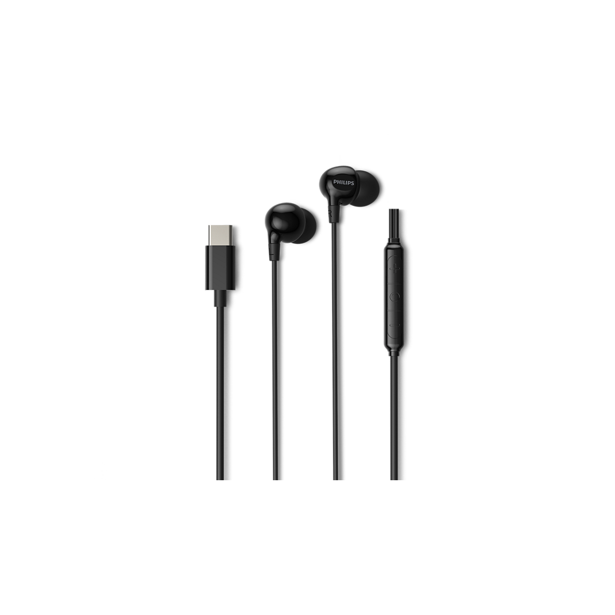 Audífonos in-ear Philips TAE2100BK negro