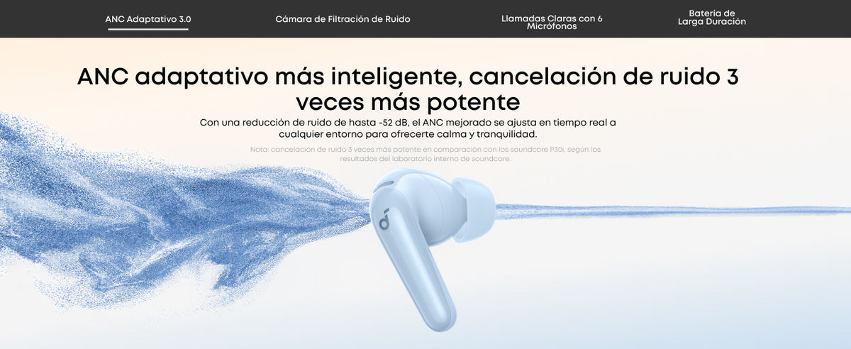 Soundcore P31i sonido Hi-Res LDAC