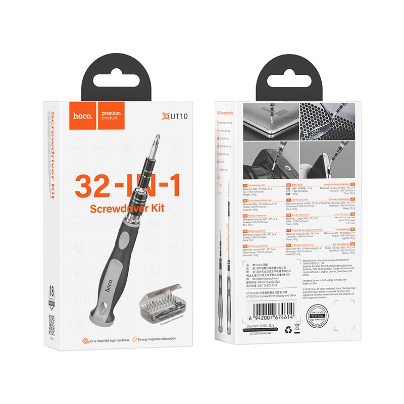 Kit Juego Destornilladores Precisión 32 En 1 Teléfono Notebook Hoco Ut10 – imagen 2