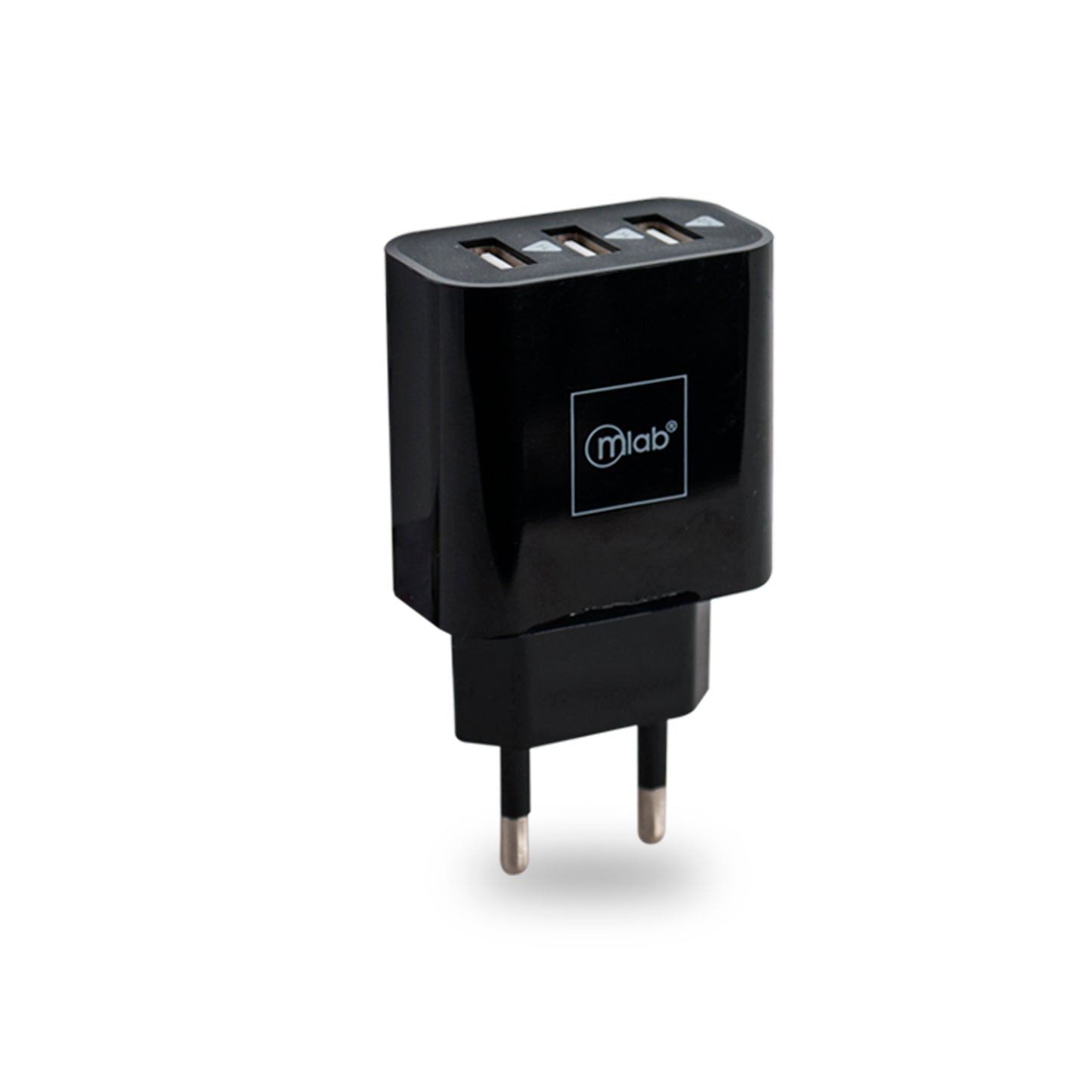 Kit Cargador De Pared + Cable Tipo C Microlab 3 puertos Usb 220v Negro – imagen 4