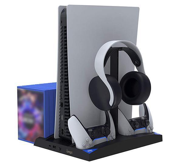 Soporte Estacion Multifuncional Ventilador Doble Ps5 Ipega PG-P5013 – imagen 2